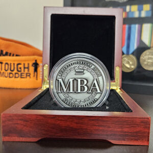 Doctorum's MBA Coin. This is indeed a remarkable tribute and an exceptional gift for the MBA in your life. Whether celebrating a new MBA program graduate or honoring the seasoned MBA, this unique creation is sure to make a lasting impression.