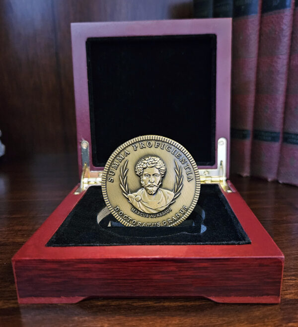 The PhD coin is indeed a remarkable tribute and an exceptional gift for the PhD in your life. Whether celebrating a new PhD program graduate or honoring the seasoned Doctor, this unique creation is sure to make a lasting impression.